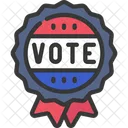 Vote Ribbon Voting Icon