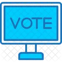 Vote Led Lcd Icon