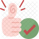 Vote Thumb Positive Icon