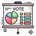 Vote Analytics Vote Statistics Voting Data Icône