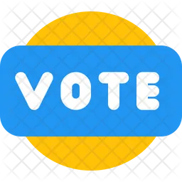 Vote Badge  Icon