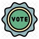 Vote Badge Vote Election Icon