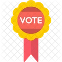 Vote Badge Ballot Elections Icon