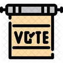 Vote Banner  Icon