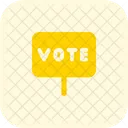 Vote Board Vote Sign Voting Icon