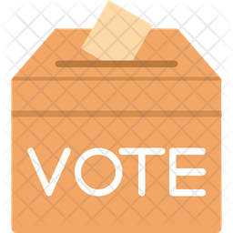 Vote Box Icon - Download in Flat Style