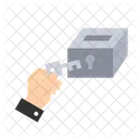 Voting Right Flat Icon Set Icons Are Created On Pixel Grid 64 X 64 Pixel Lets Enjoy Please Icon