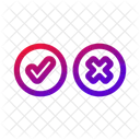 Vote Yes No Poll Icon