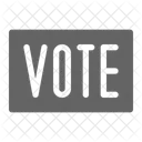 Vote Sign Politic Icon
