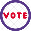 Vote Vote Badge Voting Icon