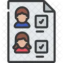 Vote Document Voting Icon