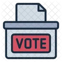 Vote Box Ballot Icon