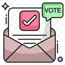 Vote Mail Email Correspondence Icon