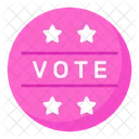 Vote Stamp Voting Icon