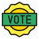 Vote Sticker  Icon