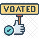 Voted  Icon