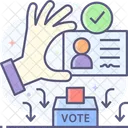 Voter Id Id Card Id Proof Icon