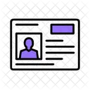Voter Id Tags Id Card Icon