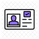 Voter Id Tags Id Card Icon