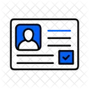 Voter Id Tags Id Card Icon