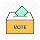 투표 투표함 투표함 아이콘