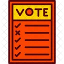Voting Ballot Election Icon