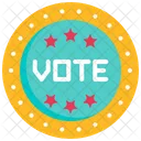 Voting Badge  Icon