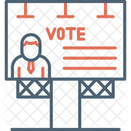 Voting Billboard  Icon