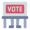 Voting Booth Booth Vote Icon