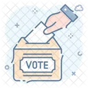 Ballot Box Voting Vote Posting Icon
