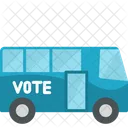 Voting Bus  Icon
