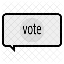 Voting conversation Icon