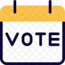 Voting Date Election Date Vote Day Icon