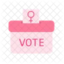 Rights Voting Women Icon