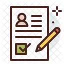 Paper Voting Choose Voting Paper Icon