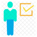 Voted Person Vote Sign Election Icon