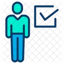 Voted Person Vote Sign Election Icon