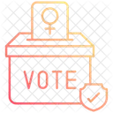 Voting rights symbol  Icon