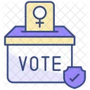 Voting rights symbol  Icon