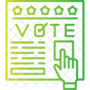 Voto Votacion Democracia Icon