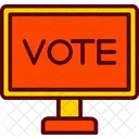 Voto Llevado Lcd Icon