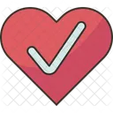 Voto Corazon Apoyo Icono