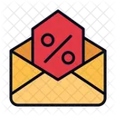Voucher Mail Discount Coupon Icon