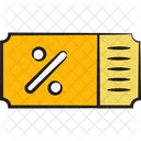 Discount Shopping Sale Icon