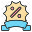Voucher Prize Medal Icon