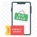 Voucher de desconto  Ícone