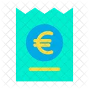 Euro Coupon Discount Icon