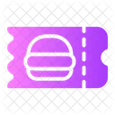 Voucher Food  Icon