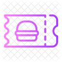 Voucher Food Voucher Hamburger Food Icon