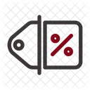 Voucher Black Friday Line Color Icon